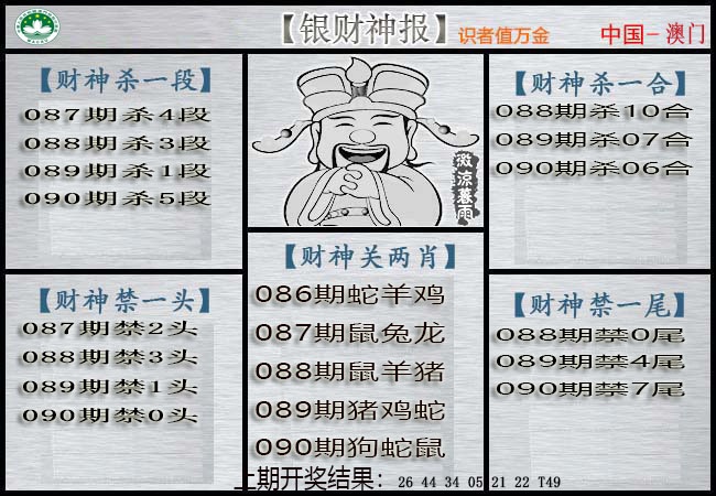 090期银财神[图]